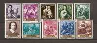 SPAIN ESPAÑA SPANIEN MURILLO DÍA DEL SELLO 1960 / MNH / 1270 - 1279 - Ungebraucht