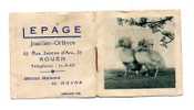 - PETIT CALENDRIER (6cmx6cm) De 1957 - LEPAGE.  Joaillier-Orfèvre. Rouen Et Le Havre. - Scan - - Kleinformat : 1941-60