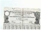 CREDIT FONCIER DE FRANCE 1951 (500F) - Banque & Assurance