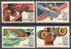 USA - Mi-Nr 1622/1625 Postfrisch / MNH ** (A287) - Sommer 1984: Los Angeles