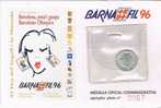 Lupa 1004. Medalla Plata BARNAFIL 96.  Barcelona. Numerada - Otros & Sin Clasificación