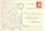N° Y&t     CP       SANDEFJORD     Vers    FRANCE   Le   09 NOVEMBRE 1954 - Briefe U. Dokumente