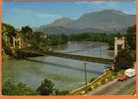 Savoie YENNE (73) Pont Suspendu Sur Le Rhône / Route, Voiture + Caravane / Voyagé 1979 Timbre / édit Combier - Yenne