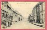 38 - Sancoins (Cher) - Rue De Nevers - PUB MICHELIN CAFE PARISIEN - BITARD Chaussures - HOTEL DE FRANCE - Sancoins