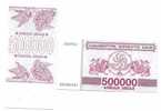 Georgia 500 000 Laris 1994 Grapes + Animal -  UNC - Georgien