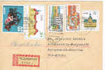 Carta , Certificada HILDBURGHAUSEN, 1970 , DDR ( Alemania) , Cover, Lettre, Letter - Covers & Documents