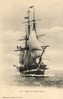Delcampe - VOILIER MELPOMENE école Des Gabiers Gros Plan - Segelboote