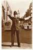 Policeman Directs Traffic, London Ludgate Hill Street Scene On C1940s/50s Vintage Real Photo Postcard - Polizei - Gendarmerie