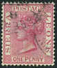 Sierra Leone #23a (SG #28) Used 1p Victoria From 1883 - Sierra Leona (...-1960)