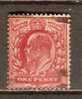 GB 1902-13  KEVII  1d (o) SG.219 - Used Stamps