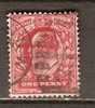 GB 1902-13  KEVII  1d (o) SG.219 - Used Stamps