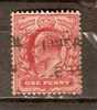 GB 1902-13  KEVII  1d (o) SG.219 - Used Stamps