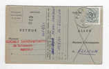 Carte Caisse De Retraite PEER 1958 - Cachet De La Commune De ELLIKOM Au Verso  --  OO/031 - Postkantoorfolders