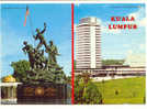 ASIA-131    MALAYA -KUALA LUMPUR : 2-picture Postcard - Malaysia