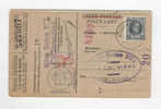 Carte Caisse De Retraite TP Houyoux AUDERGHEM 1926 Vers LA LOUVIERE - Cachet De La Commune Au Verso  --  OO/043 - Postkantoorfolders