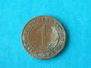 1929 F - 1 REICHSPFENNIG - KM 37 ( For Grade, Please See Photo ) ! - 1 Rentenpfennig & 1 Reichspfennig