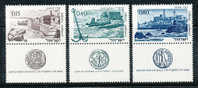 ISRAELE 1967 ANTICHI PORTI PALESTINESI, SERIE COMPLETA MNH** YT 330-32 - Schiffahrt