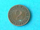 1924 A - 2 REICHSPFENNIG - KM 38 ( For Grade, Please See Photo ) ! - 2 Renten- & 2 Reichspfennig