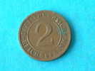 1924 A - 2 REICHSPFENNIG - KM 38 ( For Grade, Please See Photo ) ! - 2 Rentenpfennig & 2 Reichspfennig