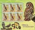 COREA DEL NORD – KOREA DPR – COREE DU NORD -2006 - GIGLIO SCOUT GUFO E FUNGO(2) - YT 3556 BF Da 6 Valori ** - Unused Stamps