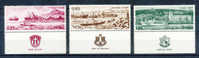 ISRAELE 1969 PORTI MODERNI, SERIE COMPLETA. MNH** YT 371-73 - Maritime