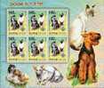 COREA DEL NORD – KOREA DPR – COREE DU NORD -2006 - GIGLIO SCOUT CANI E GATTI(2) - YT 3559 BF Da 6 Valori ** - Unused Stamps