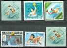 WATER-POLO Lot N°04, 6 Timbres: Hongrie - Sao Tome E Principe - Benin - Atlanta 1996 - - Wasserball