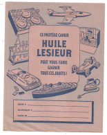 Protège Cahier Publicité Huile Lesieur - Book Covers
