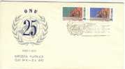 1970 Romania Roumanie Rumania European Cooperation,FDC, Primer Jour - FDC