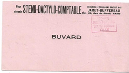 Buvard Steno Dactylo - S