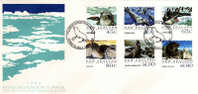 Faune Marine Terre De Ross Antarctique (Phoques,leopards,Elephants,Lions De Mer) FDC 1168/73. PRIX REDUIT! - Otros & Sin Clasificación