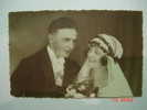 2058 BODA WEDDING MARRIAGE  GERMANY DEUTSCHLAND POSTCARD PHOTO YEARS 1920 OTHERS IN MY STORE - Matrimonios