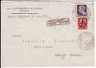 STORIA POSTALE - REPUBBLICA SOCIALE -LETTERA CON AFFRANCATURA MISTA - 12/06/1944 - (LEGGI DESCRIZIONE) - Marcophilie