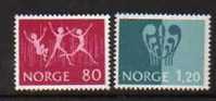 NORVEGE        Neuf **    Y. Et T. N° 604/605      Cote: 2.50 Euros - Unused Stamps