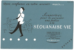 Buvard Sequanaise Vie - Banque & Assurance