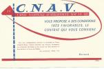 Buvard La C.n.a.v - Banque & Assurance