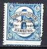 Deutsches Reich Privatpost Hamburg B Van Diemen Mi.-Nr. 5 Ohne Gummi - Posta Privata & Locale