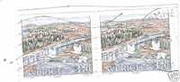 DEUX TIMBRES SUEDE "THEME - PAYSAGES" OBLITERES - Collections