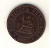 INDOCHINE - INDOCHINA - 1 Cent 1885 - N° 01 - Other & Unclassified