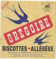 Buvard Biscotte Gregoire - Biscottes