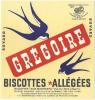 Buvard Biscottes Gringoire - Biscottes