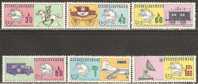 Czechoslovakia 1974 UPU Cent. Mi# 2222-2227 ** MNH - Ongebruikt