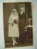 2064 WEDDING BODA MARRIAGE  GERMANY PHOTO POSTCARD YEARS 1920 OTHERS IN MY STORE - Matrimonios