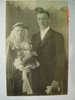 2065 WEDDING BODA MARRIAGE  GERMANY PHOTO POSTCARD YEARS 1920 OTHERS IN MY STORE - Noces