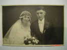 2073 WEDDING BODA MARRIAGE  GERMANY PHOTO POSTCARD YEARS 1920 OTHERS IN MY STORE - Matrimonios