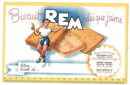 Buvard Biscuit Rem Celui Que J'aime - B