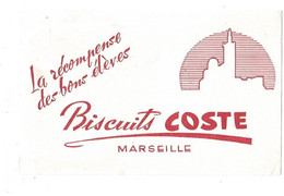 Buvard Biscuits Coste - B