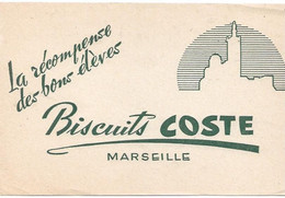 Buvard Biscuits Coste - B