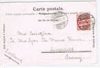 Postal, NEUCHATEL 1902 ( Suiza), Post Card, - Briefe U. Dokumente