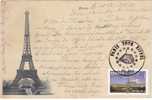 CARTE- MAXIMUM FRANCE N°Yvert AA335 (Tour Eiffel)  Obl Sp Ill  Sur Très Belle Carte Ancienne 1899 - 2010-2019